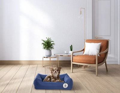 Jastëk për qen Paw Paw Love Medium, madhësi mesatare, navy blue