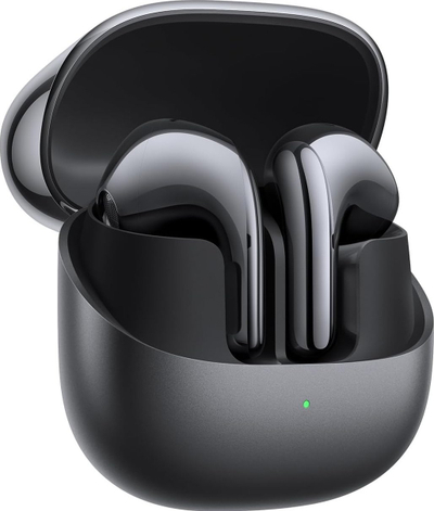 Kufje wireless Xiaomi Buds 5, Bluetooth, me kuti karikimi, të zeza