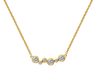 Qafore për femra Hot Diamonds DN213, e artë