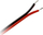 Kabllo për shirita LED, 2x0.35mm², 25m, e bardhë