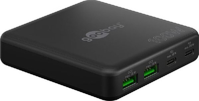 Karikues tavoline Goobay USB-C PD GaN Multiport 100W, USB-A USB-C, i zi