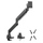 Krah monitori Maclean MC-968, 17-57", 27 kg, i zi