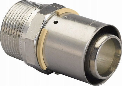 Përshtatës bronzi Uponor S-press, 63 mm, fijë mashkull 2"