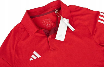 Bluzë polo adidas Tiro 23 Competition M HI3049, për burra, sportive, e kuqe
