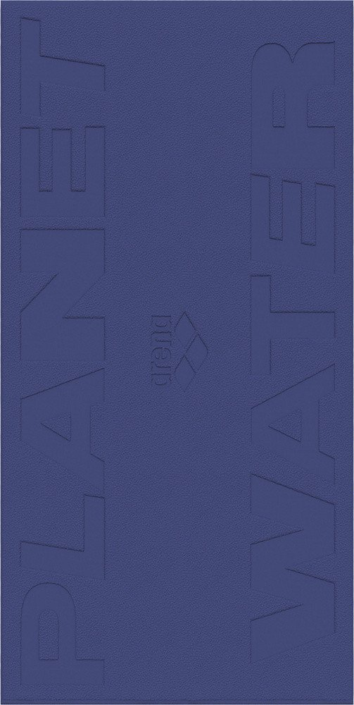 Peshqir plazhi Arena Logotype Velour, 90x180cm, pambuk, blu