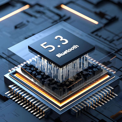 Kufje biznesi Bluetooth Dudao U4A, OWS, Bluetooth 5.3, IPX5, e zezë