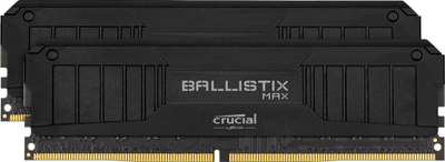 Memorie RAM Crucial Ballistix MAX BLM2K8G51C19U4B, DDR4, 16GB 5100MHz, e zezë