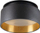 Spot i brendshëm Govik Recessed Ring, i zi me të artë