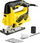 Sharrë elektrike Trotec PJSS 12-230V, me lazer për drejtim, 800W, e verdhë