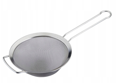 Сито за кујна TG Home, инокс 18/10, дијаметар 12 cm, сребрена