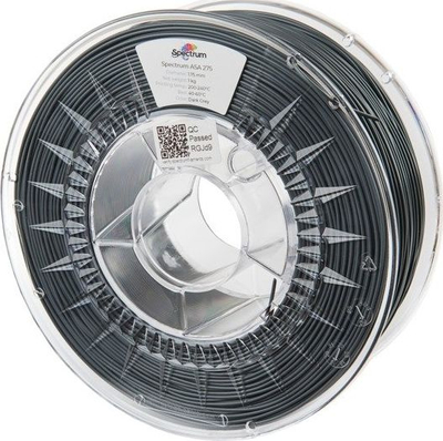 Filament 3D Spectrum ASA 275, 1.75mm, 1kg, gri e errët