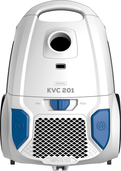 Fshesë me korent Kernau KVC 201, 700W, filtër HEPA 12, e bardhë
