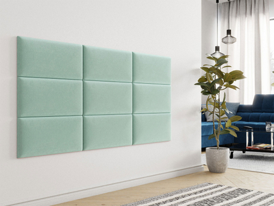 Panel muri me tapiceri Pag 60x30 (60 x 4 x 30), Gjelbër