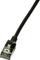 Kabllo rrjeti LogiLink Slim, Cat6a U/FTP, 3 m, e zezë