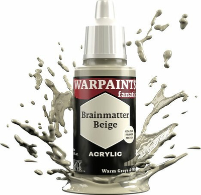 Bojë akrilike The Army Painter Warpaints Fanatic Brainmatter Beige, 18ml, bezhë e çelur