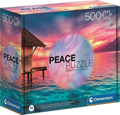 Puzzle Clementoni Peace Collection Living The Present, 500 copa
