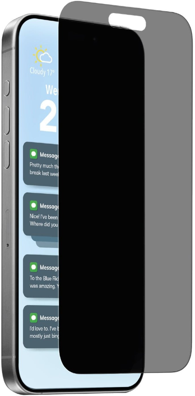 Xham mbrojtës Puro Display Glass për Apple iPhone 17 Pro, xham sigurie i tejdukshëm