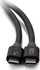 Kabllo C2G Thunderbolt 4 USB-C, 0.8m, 40Gbps, e zezë