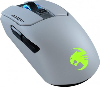 Maus gaming ROCCAT Kain 200 AIMO, pa kabllo, RGB, i bardhë