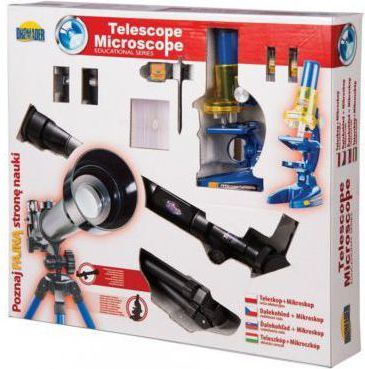 Set teleskop dhe mikroskop Dromader 130-00838, lojë edukative për fëmijë