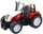 Traktor lodër me rimorkio dhe mikser, 60cm, i kuq