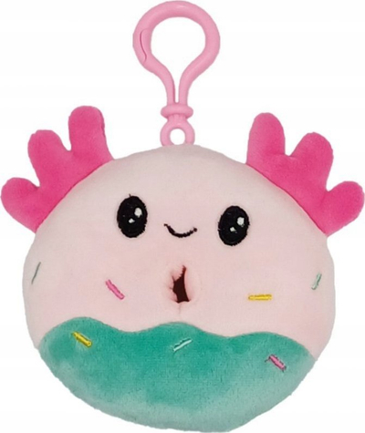 Set brelokësh Stnux Donut Plush, 12 copë, shumëngjyrëshe