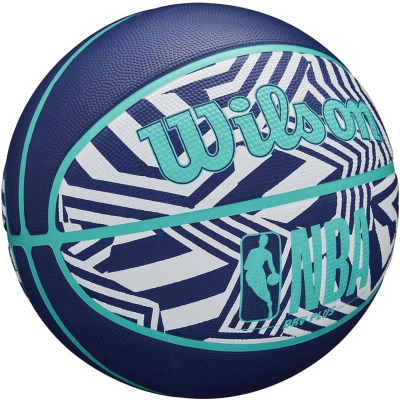 Top basketbolli Wilson NBA DRV Plus Dazzle Camo, nr. 7, navy blue