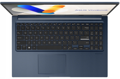 Laptop ASUS VivoBook 15 X1504VA, 15.6", i3 gjenerata 13, 16GB 512GB, blu
