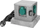 Prizë kopshti Garden Socket POST, 4x2P+E schuko, kabllo gome 3m, gri