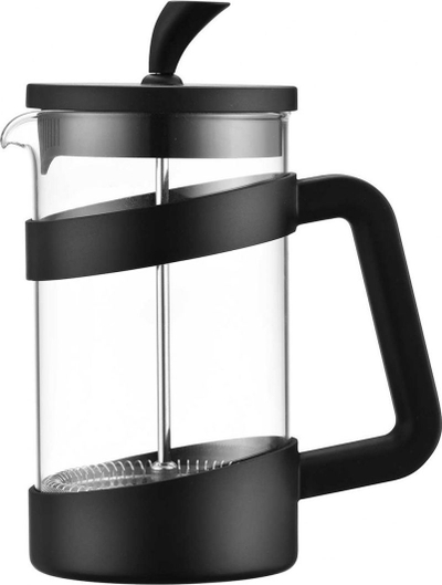 French press KingHoff KH-1397, 350ml, xham inoks, transparent