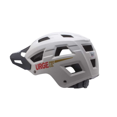 Helmetë biçiklete Urge Venturo MTB, me strehë, me ajrosje, e bardhë