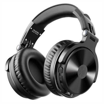 Kufje OneOdio Pro C, Bluetooth, pa tela dhe me kabllo, të zeza