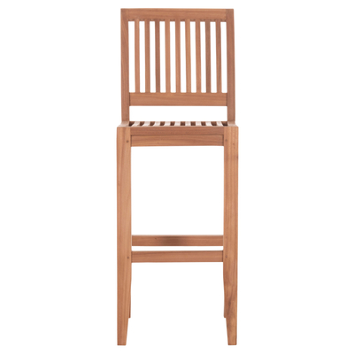 Karrige bar me mbështetëse Paiper HM18110, dru TEAK, 75 cm, natyrale