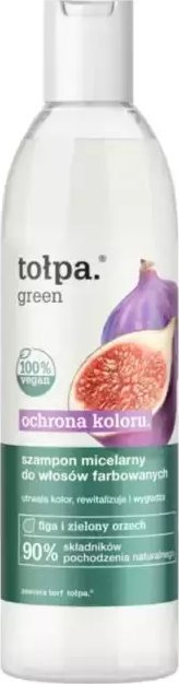 Shampo për flokë të lyer Tołpa Green Color Protect, ndriçuese dhe bronzuese, 300ml