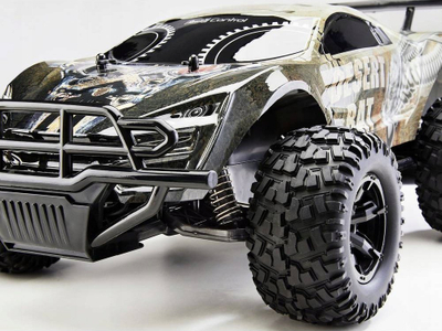 Makinë lodër RC Revell Desert Rat, shkalla 1:10, 18 km/h, e kuqe