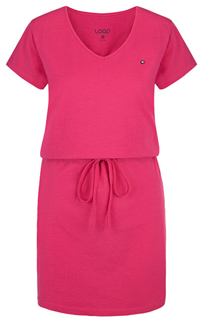 Fustan LOAP Blanka CLW2186-J33J, rozë XL mLO1526-XL