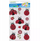 Ngjitëse 3D Craft With Fun Ladybugs, set 12 copë, të kuqe