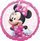 Balonë folio Minnie Mouse, 18", rrumbullake, rozë
