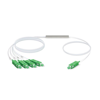 Ndarës optik Ubiquiti UF-SPLITTER-4, 1xSC në 4xSC, 4.06m, i bardhë