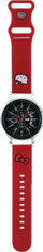 Rrip universal për smartwatch Hello Kitty HKUWLSCHBLR, silikon, i kuq