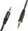 Kabllo audio Denmen DX05, 3.5 mm stereo, 2 m, e zezë