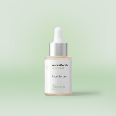 Serum fytyre InnovaGoods CBD Zenboost, 30 ml, hidratues, për lëkurë të ndjeshme