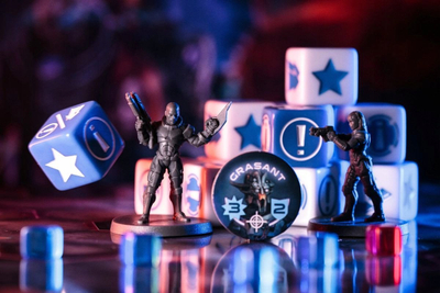 Lojë tavoline Mass Effect The Board Game, bashkëpunuese, 1‑4 lojtarë, shumëngjyrëshe