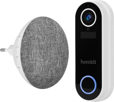 Ѕвоно за врата Hombli Doorbell Chime 2, безжично, за паметно ѕвоно за врата Smart Doorbell 2, сиво