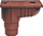 Kurth ulluku Tycner Gutter Trap Fi 110, diametër 110mm, kafe