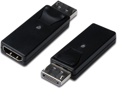 Digitus DisplayPort до HDMI Адаптер, M/F, Црн