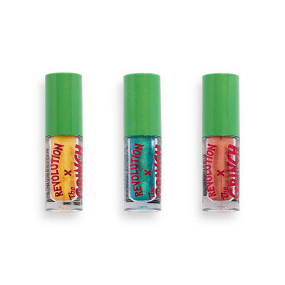 Set për sy The Grinch x Revolution Don't Give a Grinch, 3 x 1.8ml