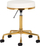 Stol kozmetik Activeshop H4 White Gold, ergonomik, i bardhë gold