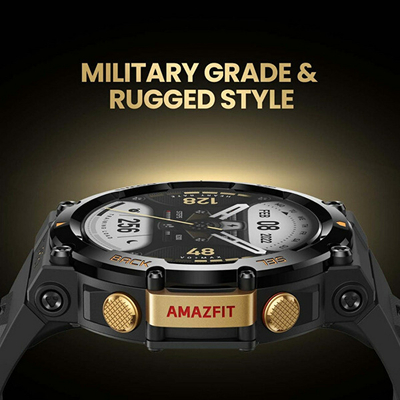 Orë e mençur Amazfit T-Rex 2 Ember Black