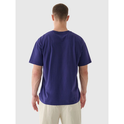 Унисекс блуза 4F Oversize Plain, памук 100%, виолетова